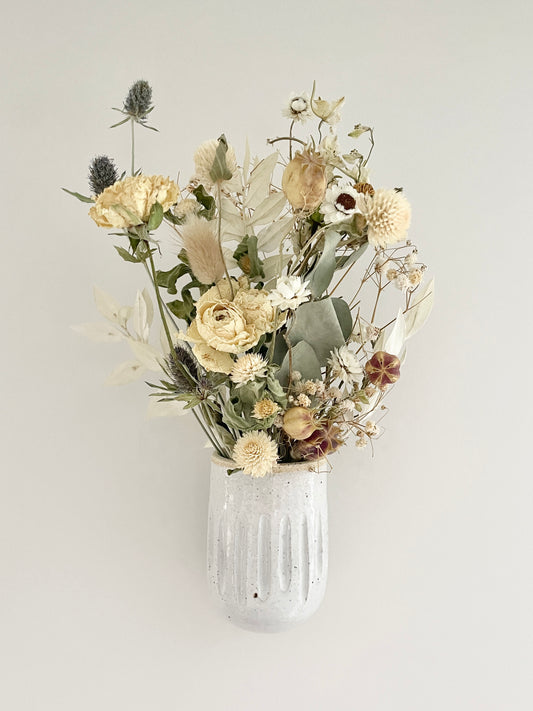 Wall Vase with Farmhouse Botanics Bouquet 11